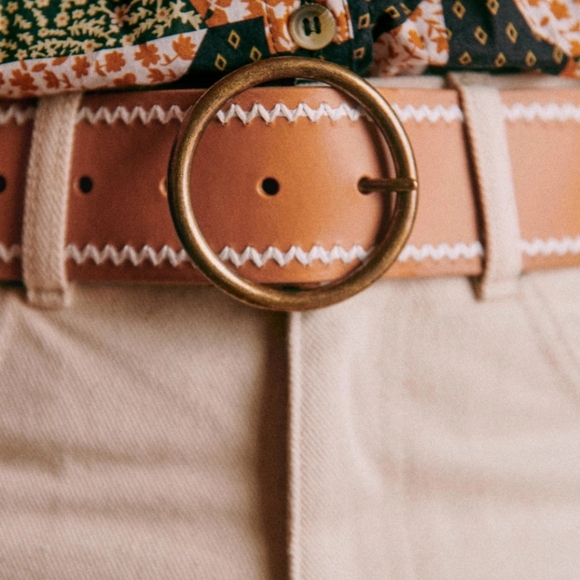 Sezane Alicia Belt Sz 80 - Picture 2 of 5